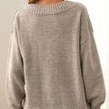 V-Hals Gebreide Trui voor Dames - View 4