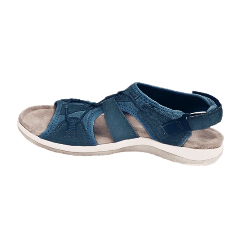 Leah | Open Teen Sandalen met Verstelbare Gespen voor Dames