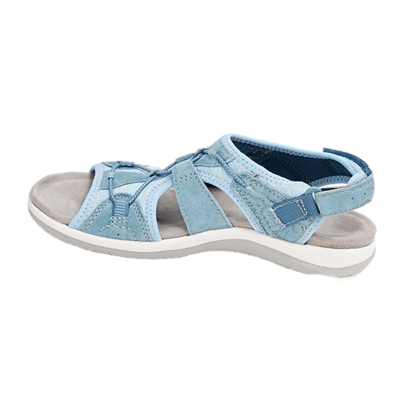 Leah | Open Teen Sandalen met Verstelbare Gespen voor Dames