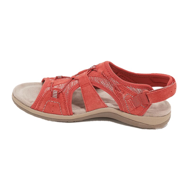 Leah | Open Teen Sandalen met Verstelbare Gespen voor Dames