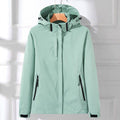 Waterdichte Regenjack met Afneembare Capuchon voor Dames