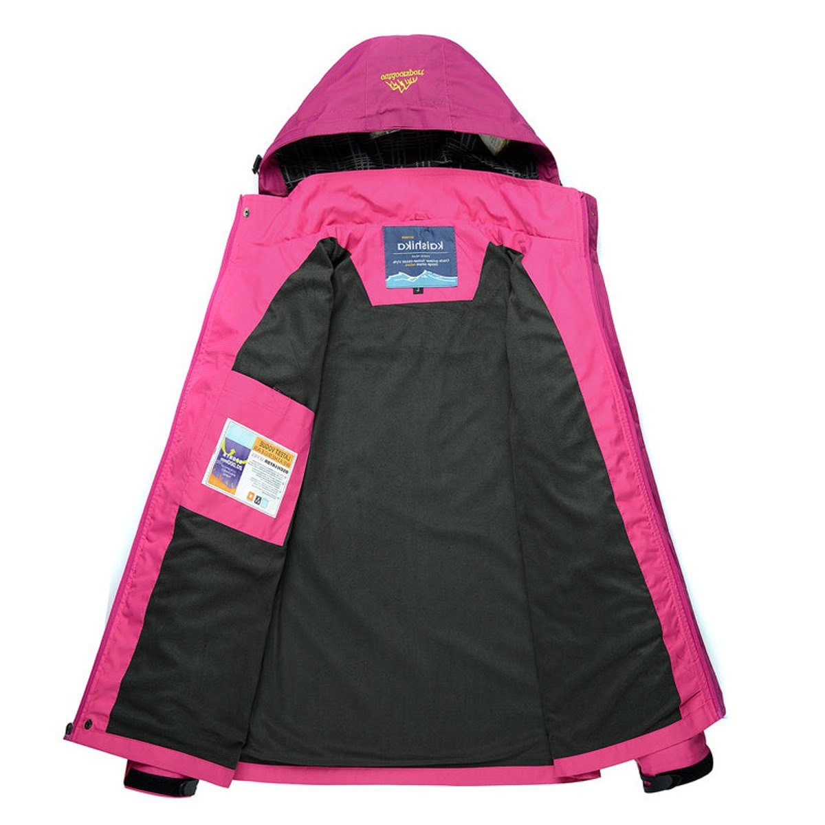 Waterdichte Wandeljack met Capuchon voor Dames - View 2