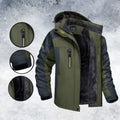 Waterdichte Winterjas met Capuchon en Fleece Voering voor Heren