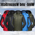 Waterdichte Winterjas met Capuchon en Fleece Voering voor Heren