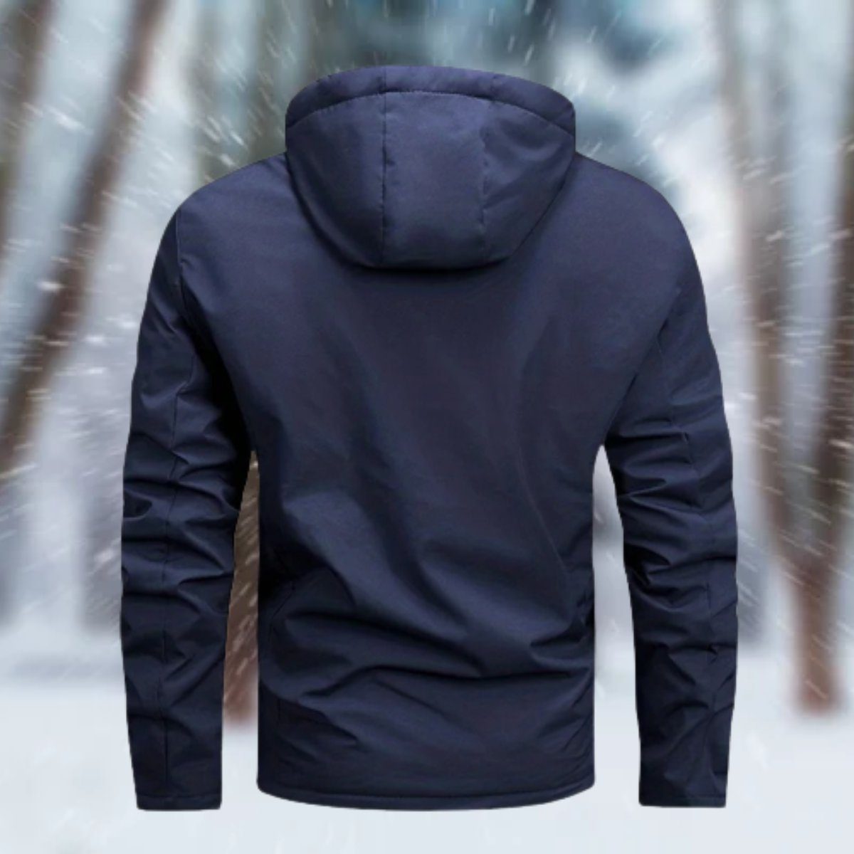 Waterdichte Winterjas met Capuchon voor Heren - View 5