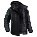 Waterdichte Winterjas met Capuchon en Fleece Voering voor Heren