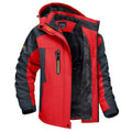 Waterdichte Winterjas met Capuchon en Fleece Voering voor Heren