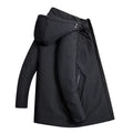 Winterjas met Afneembare Kap voor Heren - View 4