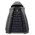 Winterjas met Afneembare Kap voor Heren - View 8