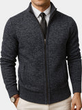 Wollen Ritssluiting Cardigan voor Heren