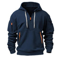 Zip-Up Hoodie met Steekzakken voor Heren