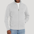 Zip-Up Vest met Opstaande Kraag voor Heren - Wit