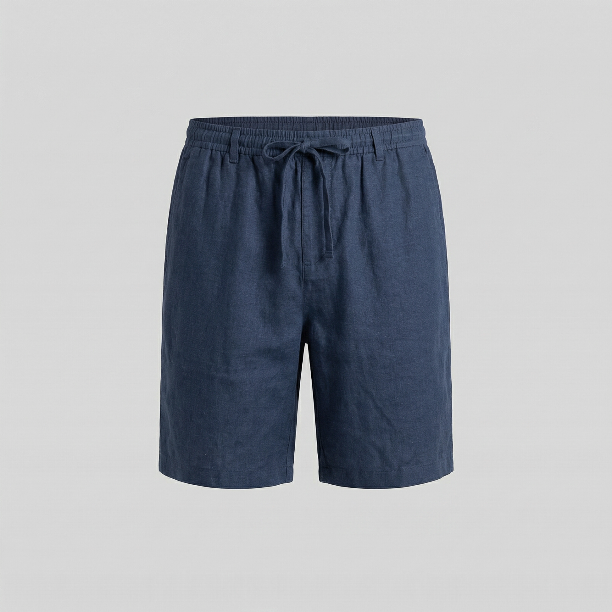 Linnen Relaxed Fit Korte Broek voor Heren