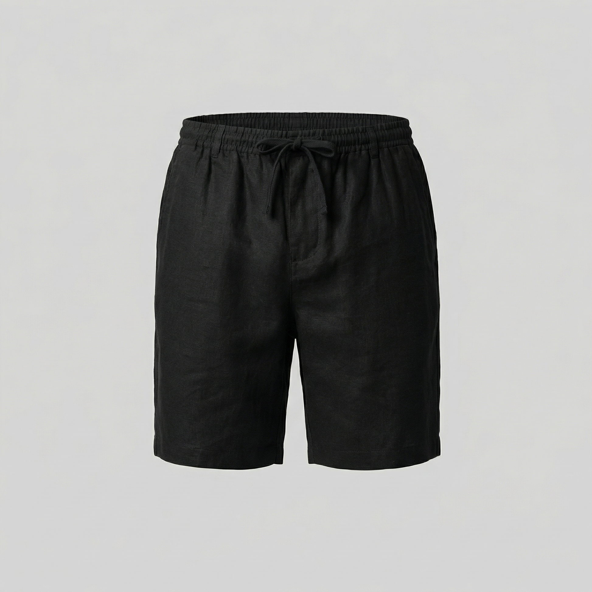 Linnen Relaxed Fit Korte Broek voor Heren