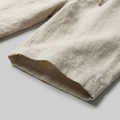 Linnen Relaxed Fit Korte Broek voor Heren
