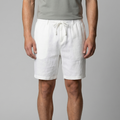 Linnen Relaxed Fit Korte Broek voor Heren