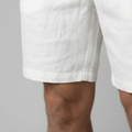 Linnen Relaxed Fit Korte Broek voor Heren