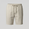 Linnen Relaxed Fit Korte Broek voor Heren